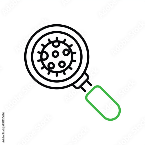 Infectious vector icon
