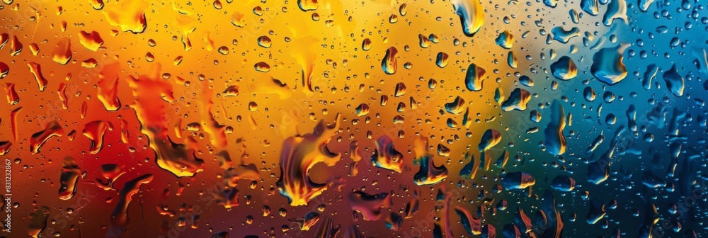 Rain water drops on the glass. Raindrops on window texture Rain water drops on the glass. Raindrops on window texture