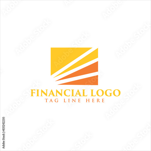 A cool and modern logo for a financial company
