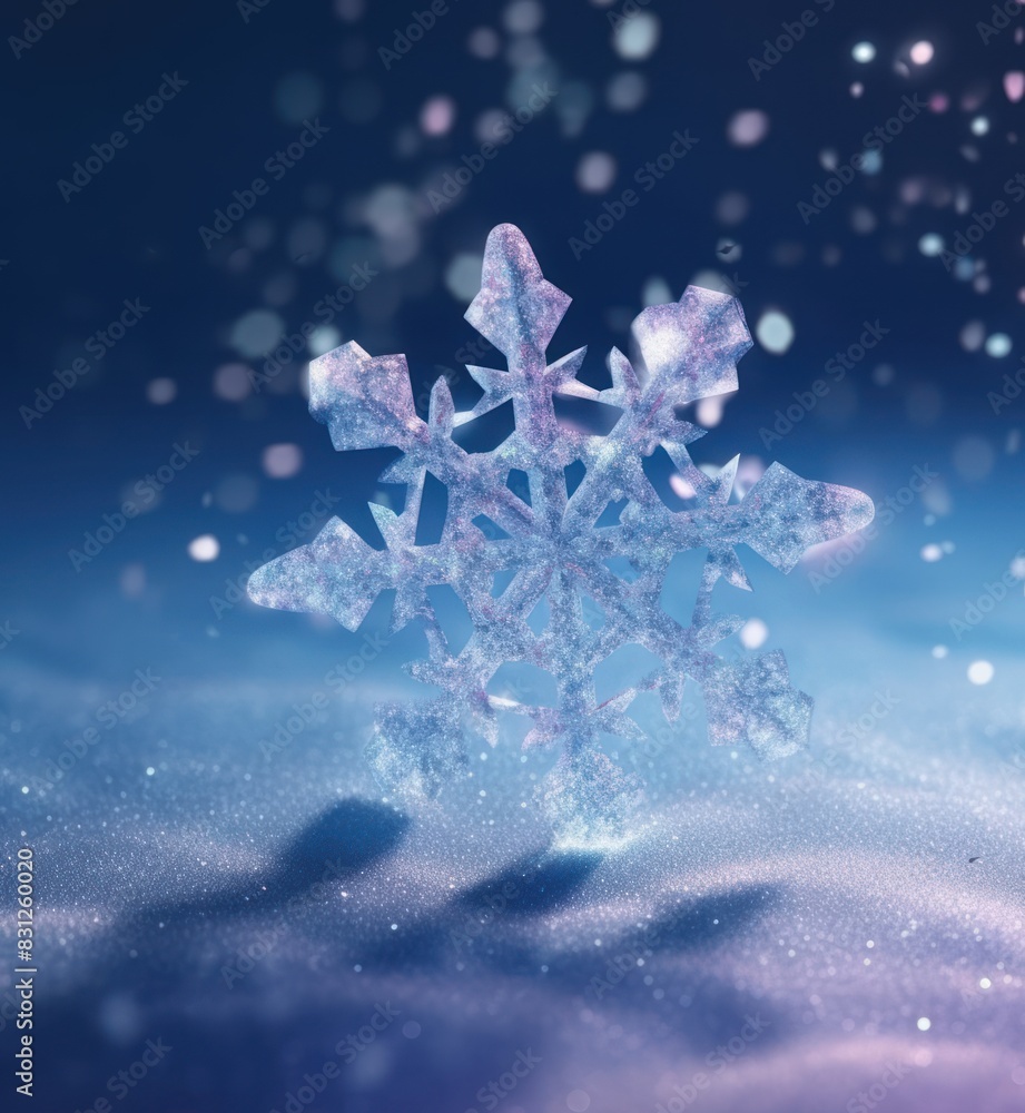 Fototapeta premium snowflake