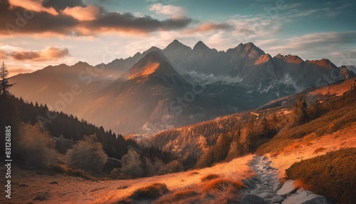 sunset in the mountains © Frantisek