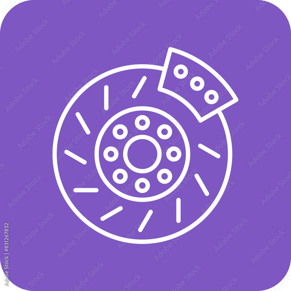 Obraz premium Brake Icon