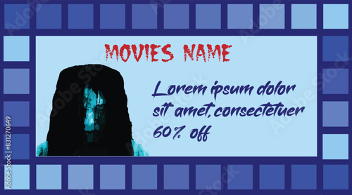 Horror movie Poster
Advertising posters of horror movies for websites and...
  eps10 format
The source of the fonts used
cramps font gisbon font