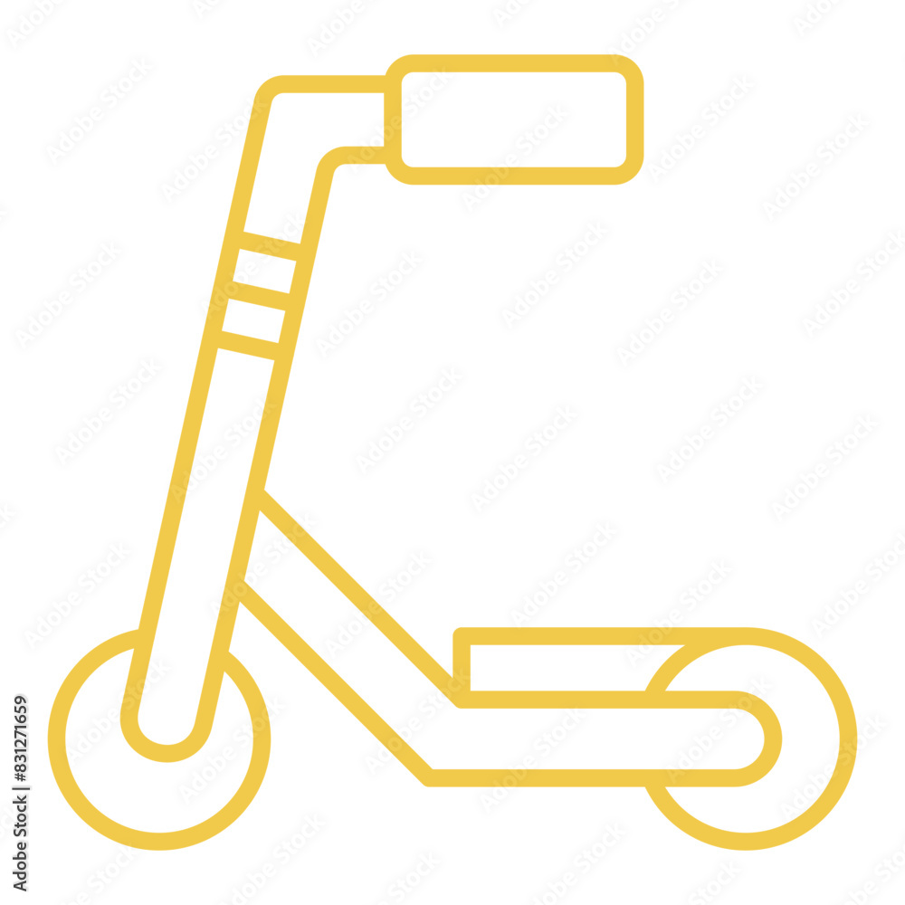 Kick Scooter Icon Kick Scooter Icon
