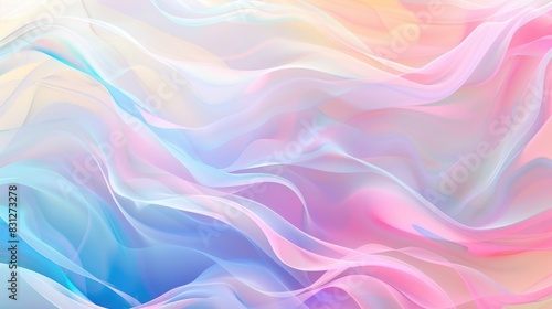 Wallpaper Mural An abstract gradient background with a mix of soft pastels and bright tones, providing a modern and stylish look for design projects Torontodigital.ca