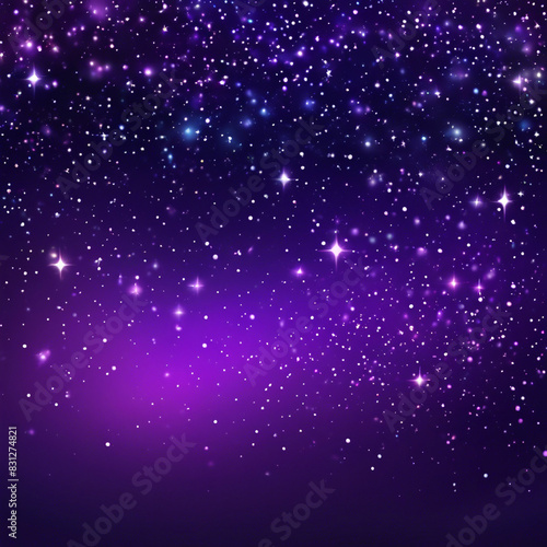 starry night sky pink