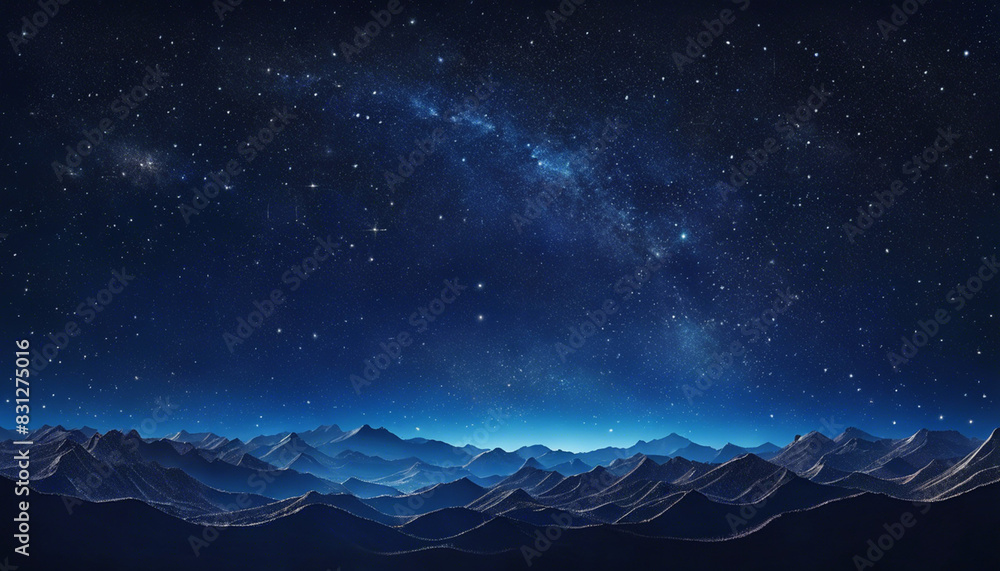 Obraz premium starry night sky
