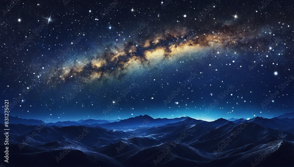 Fototapeta premium night sky with stars