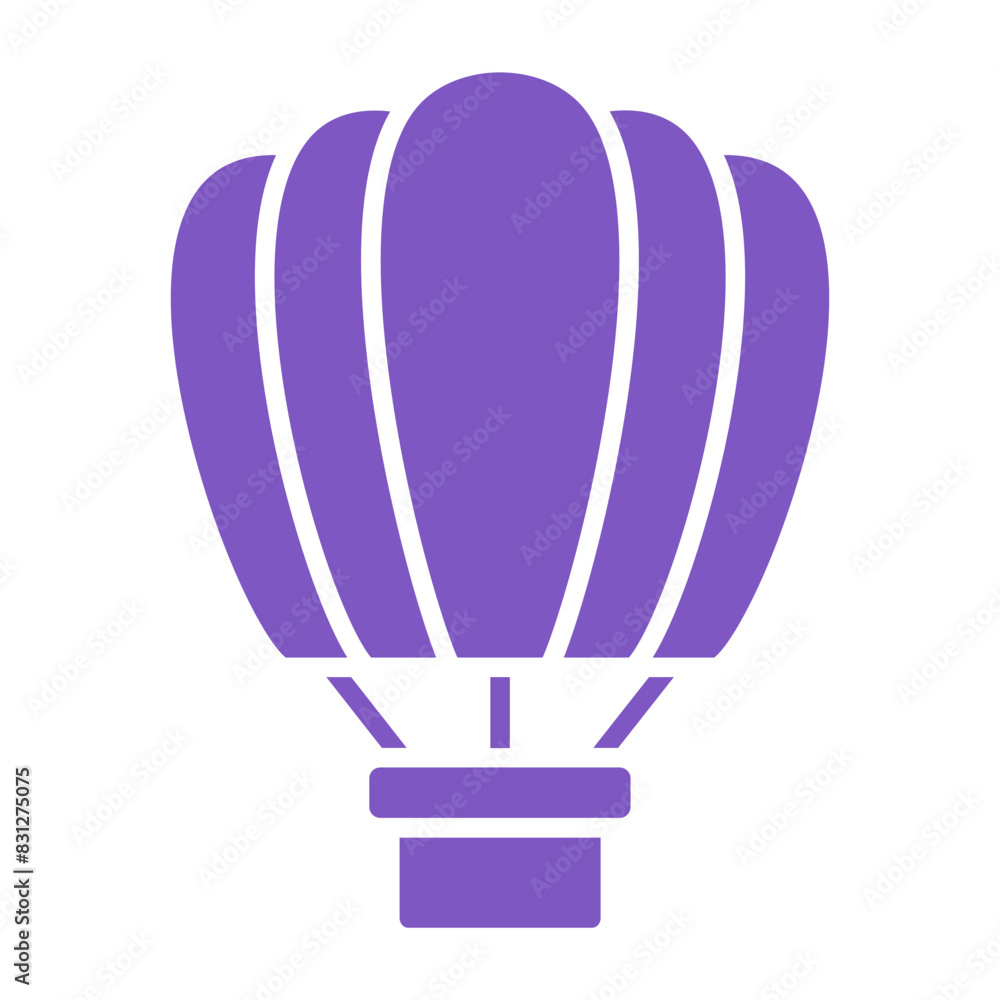 Obraz premium Hot Air Balloon Icon