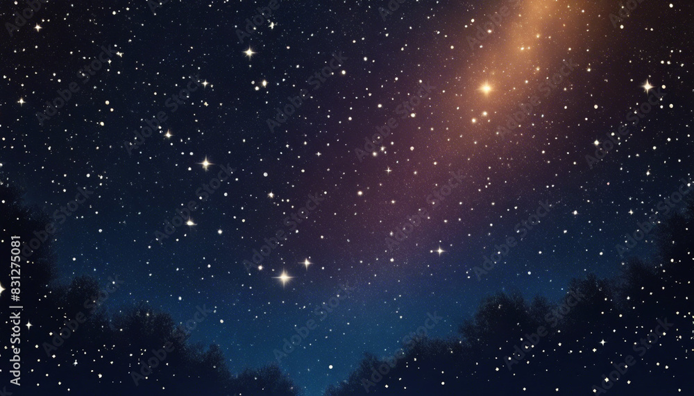 Obraz premium space galaxy background