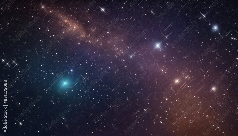 Obraz premium space galaxy background