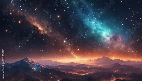 space galaxy background