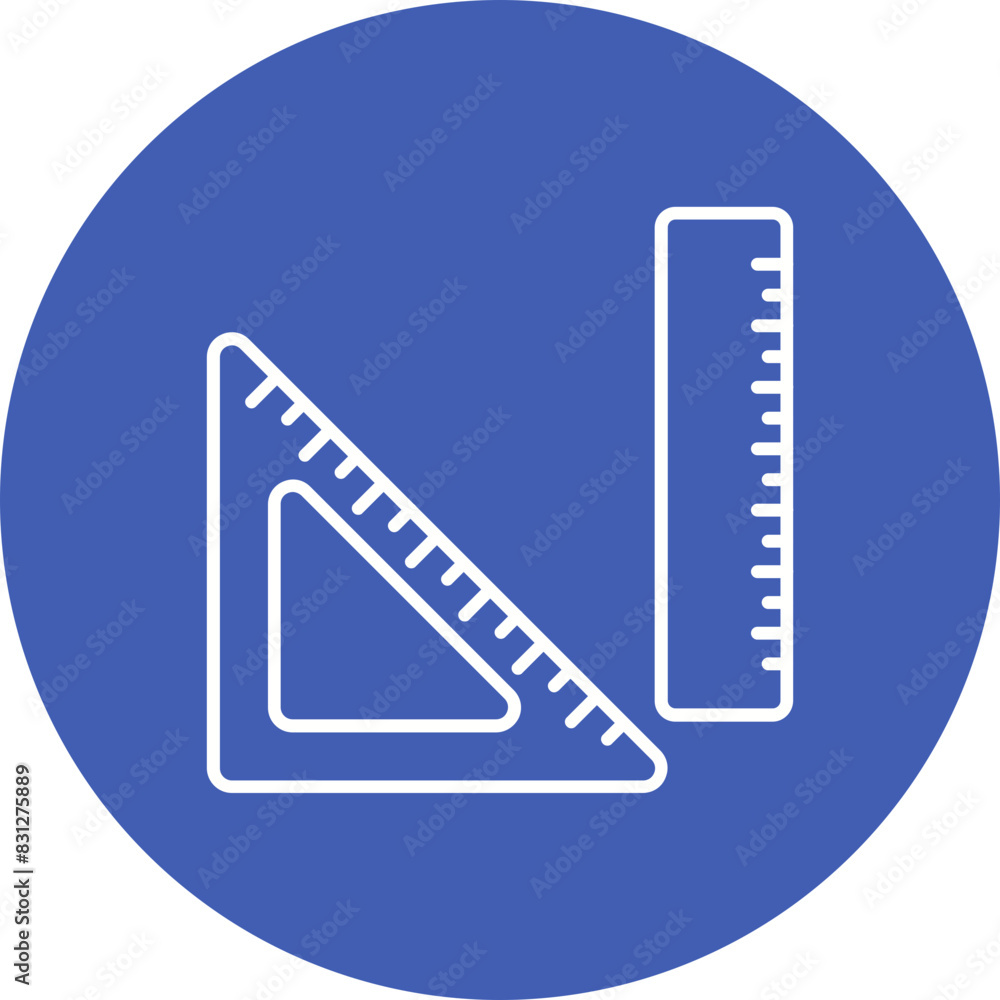 Set Square Icon Set Square Icon