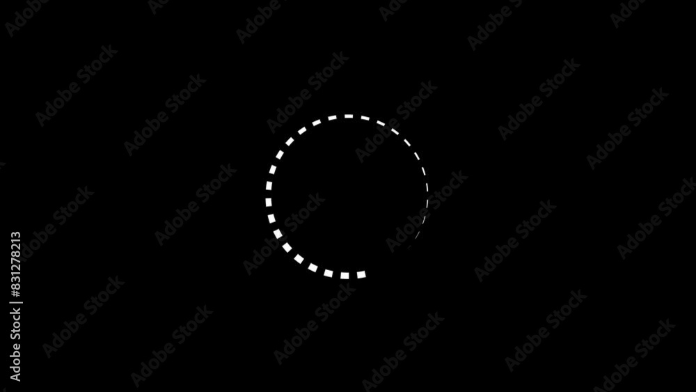 Abstract beautiful circle frame loading icon background 4k animation video. Abstract beautiful circle frame loading icon background 4k animation video.