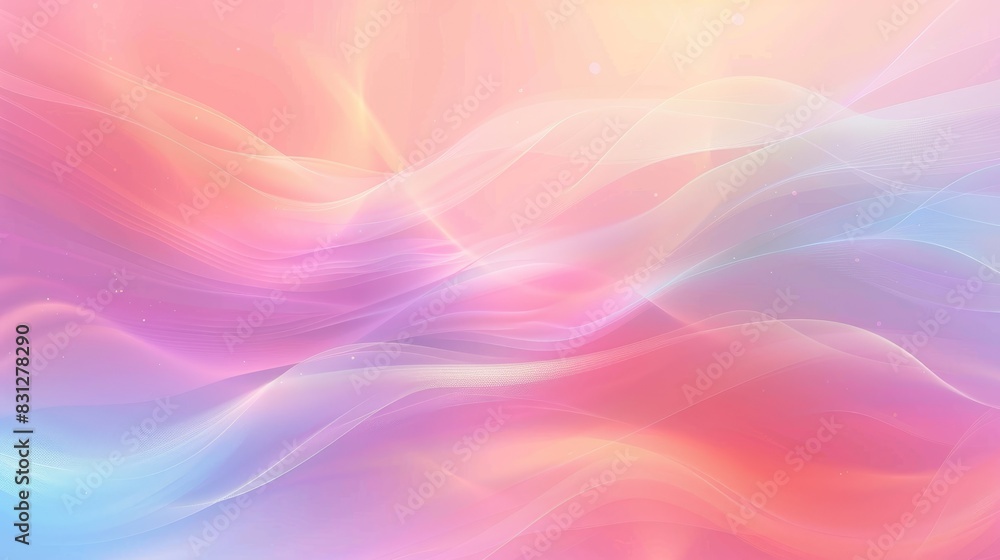 Abstract vector background with a subtle, blurry pastel gradient, creating a soft and gentle visual effect Abstract vector background with a subtle, blurry pastel gradient, creating a soft and gentle visual effect