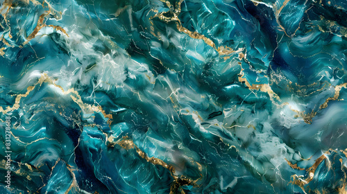 turquoise marble background  abstract blue and green texture