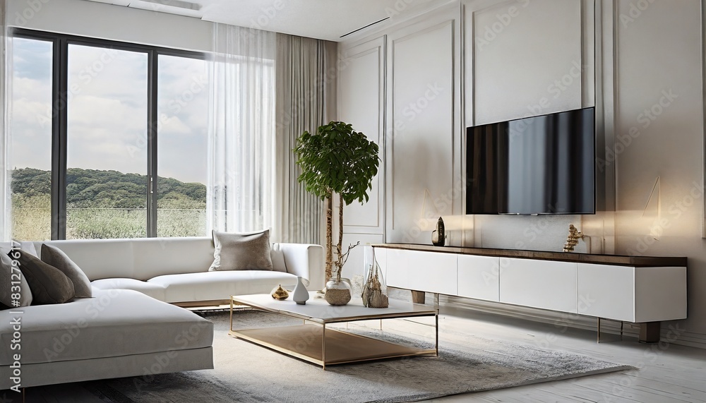 Fototapeta premium modern living room