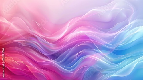 Abstract vector background with a subtle, blurry pastel gradient, creating a soft and gentle visual effect