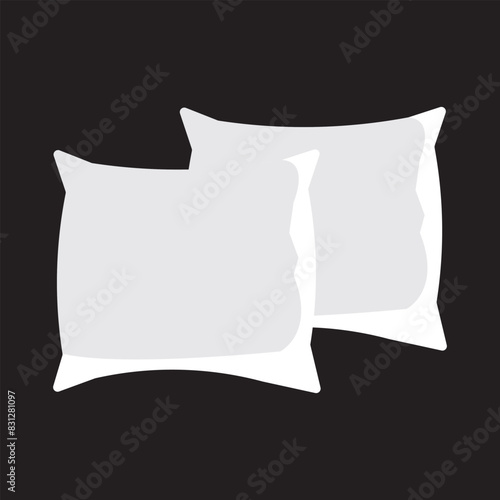 Pillow icon vector. Pillow sign and symbol. eps10