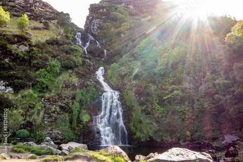 Assaranca Waterfall in County Donegal - Republic of Ireland photo