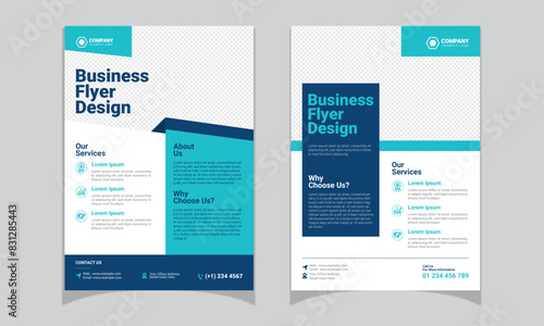 Corporate Business Flyer Design Bundle Template