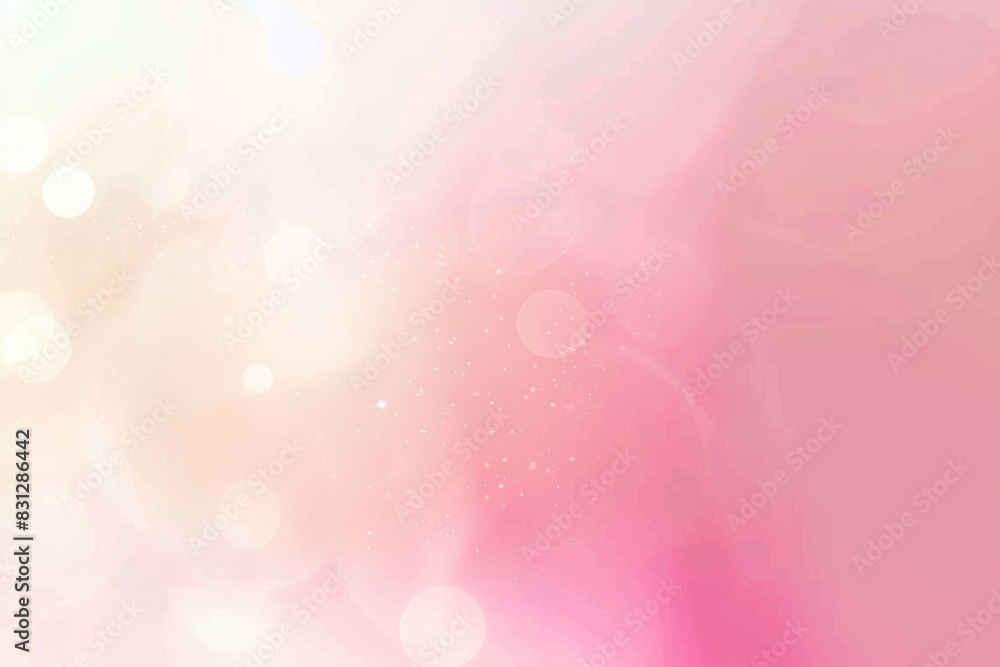 Ethereal Dance of Pink and White