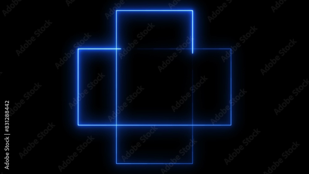 abstract beautiful color neon light frame background illustration 4k abstract beautiful color neon light frame background illustration 4k