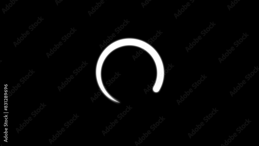 Abstract beautiful loading circles line rotated background illustration. Abstract beautiful loading circles line rotated background illustration.