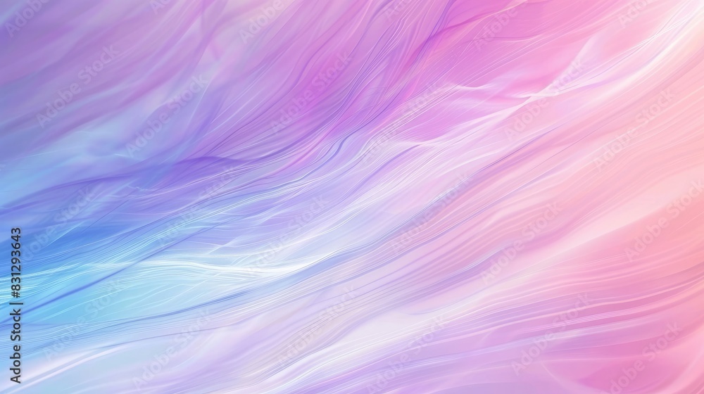 A pastel tone abstract background with smooth, blurred lines in shades of purple, pink, and blue, creating a tranquil and modern look A pastel tone abstract background with smooth, blurred lines in shades of purple, pink, and blue, creating a tranquil and modern look