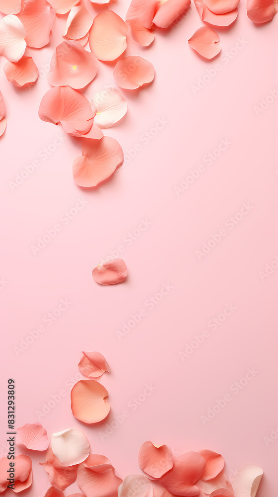 rose petals decoration