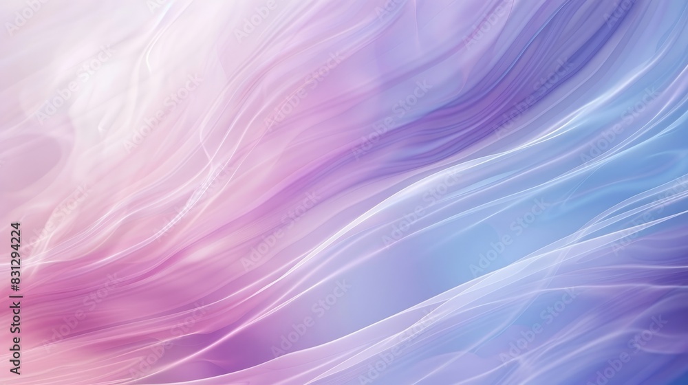 A pastel tone abstract background with smooth, blurred lines in shades of purple, pink, and blue, creating a tranquil and modern look A pastel tone abstract background with smooth, blurred lines in shades of purple, pink, and blue, creating a tranquil and modern look