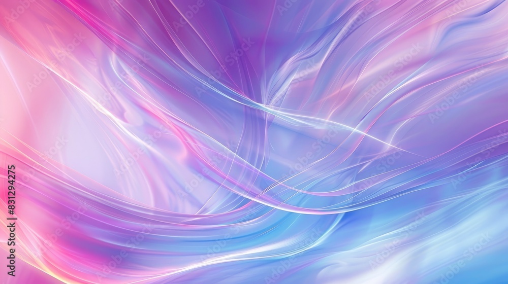 A pastel tone abstract background with smooth, blurred lines in shades of purple, pink, and blue, creating a tranquil and modern look A pastel tone abstract background with smooth, blurred lines in shades of purple, pink, and blue, creating a tranquil and modern look