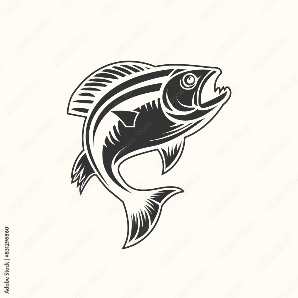 black and white fish black and white fish
