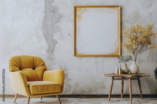 Chair and Table in Room