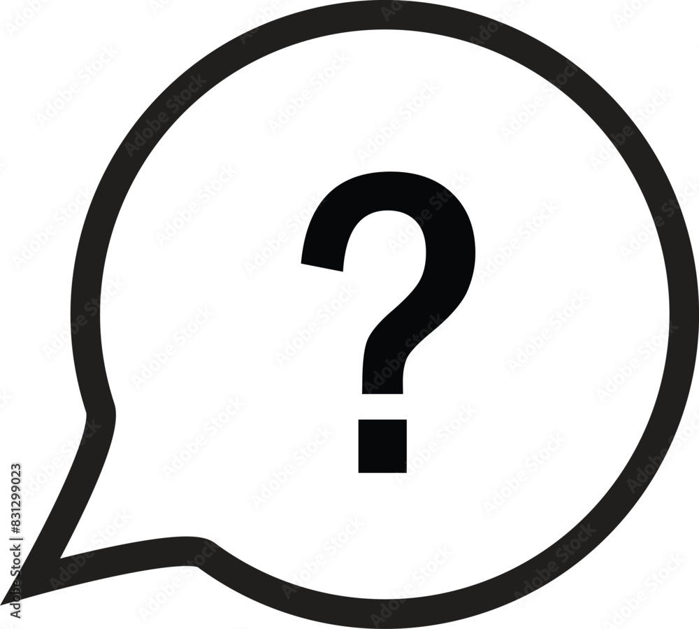 Question Mark icon, Question Mark in chat circle, Question tag in message, Question Mark speech bubble, Communication bubble, Ask help sign Question Mark icon, Question Mark in chat circle, Question tag in message, Question Mark speech bubble, Communication bubble, Ask help sign
