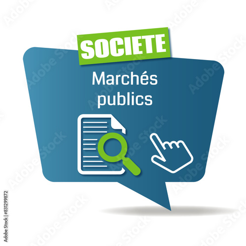 Logo marchés publics.
