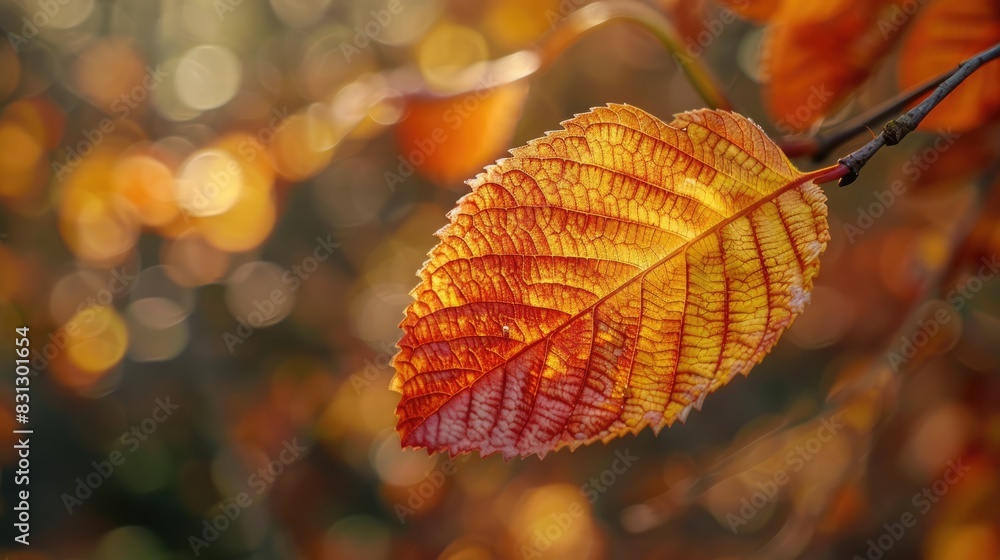 Fall Hazelnut Leaf Fall Hazelnut Leaf