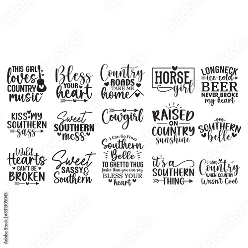 Southern Svg Design Bundle