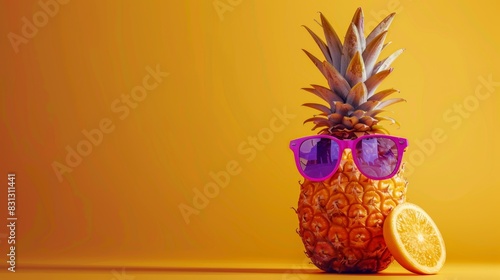 The Pineapple with Sunglasses