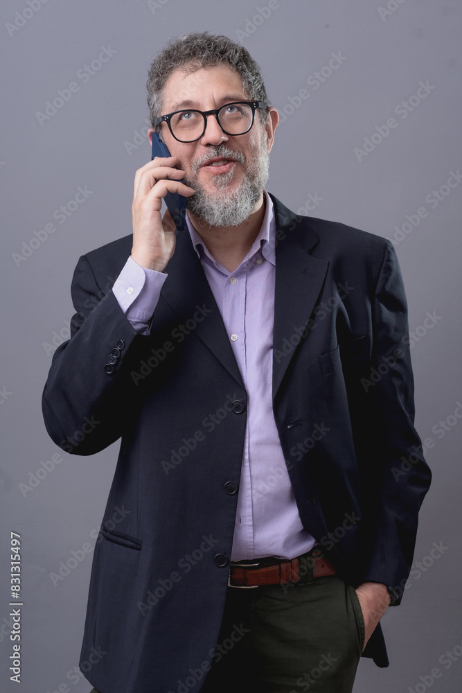 Businessman on Phone - Professional Corporate Communication Businessman on Phone - Professional Corporate Communication