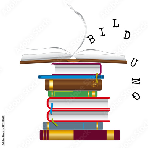 Buecherstapel Bildung