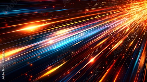 Glowing Trails of Luminous Energy in a Dynamic Cosmic Landscape