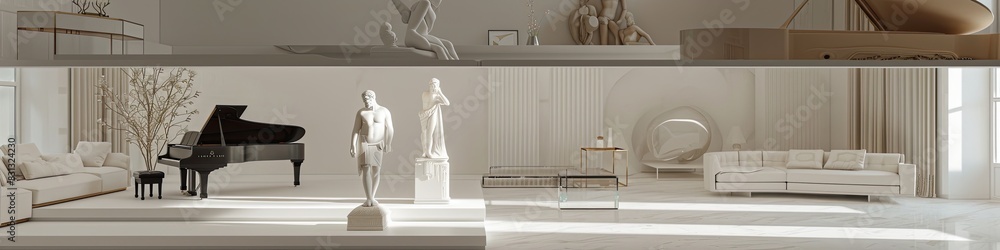 modern minimalist living room with a classic twist modern minimalist living room with a classic twist