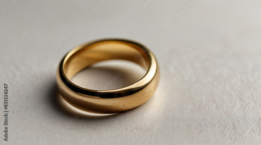 A close-up macro shot of two golden rings in a white isolated background with copy space
A close-up macro shot of two golden rings in a white isolated background with copy space