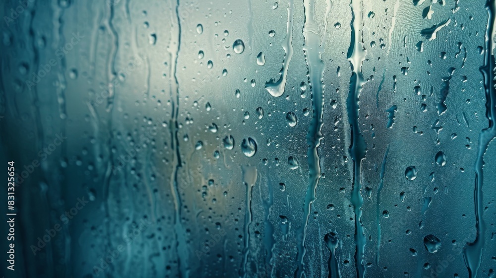 Rain water drops on the glass. Raindrops on window texture Rain water drops on the glass. Raindrops on window texture