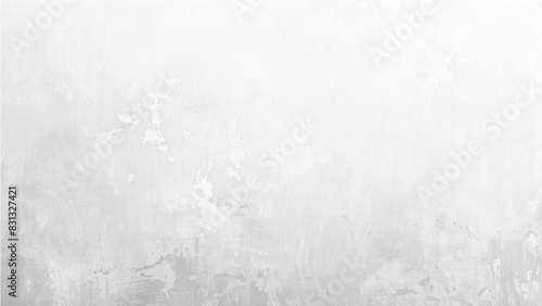 white old wall grunge banner background. White abstract texture grunge background. Blank white wall texture background. 