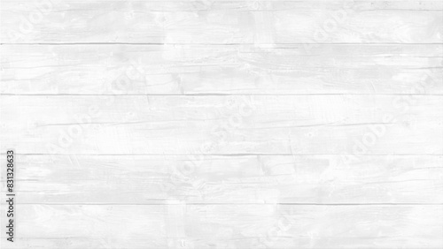 abstract white wooden banner background. White wood texture with beautiful natural patterns in retro concept. Old white wooden texture of rustic table.  photo