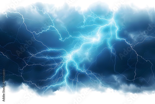 Dramatic electric thunderstorm backgrounds featuring powerful lightning strikes.