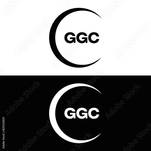 G G C, G G C design, G G C letter, G G C logo, GGC, GGC letter, GGC logo, GGC monogram, golden latter logo, GGC gold logo, icon, identity, industry, initial, letter, line, linked, logo, logos, logotyp