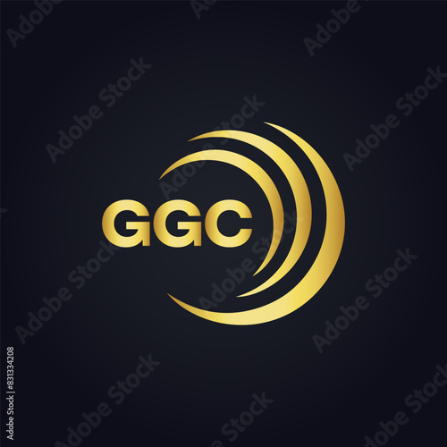 G G C, G G C design, G G C letter, G G C logo, GGC, GGC letter, GGC logo, GGC monogram, golden latter logo, GGC gold logo, icon, identity, industry, initial, letter, line, linked, logo, logos, logotyp photo